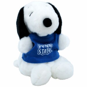 plush Palm Pals Snoopy with Penn State t-shirt